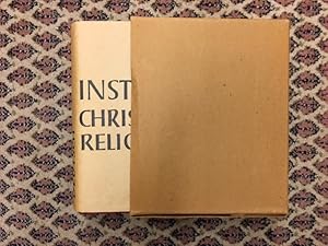 Bild des Verkufers fr Institutio Christianae Religionis / Unterricht in der christlichen Religion. Deutsch. Nach der letzten Ausgabe bersetzt und bearbeitet zum Verkauf von Genossenschaft Poete-Nscht