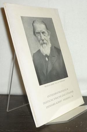 Eberhard Albert Antiquariatskatalog 88, Deutsche Sprache und Literatur. Wilhelm Raabe zum 50. Tod...