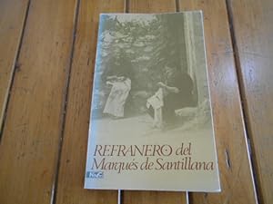 Image du vendeur pour Refranero del Marqus de Santillana. Edicin, introduccin y notas : M Josefa Canellada. mis en vente par Librera Camino Bulnes