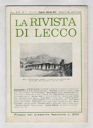 RIVISTA di Lecco. Anno XVI. N. 1. Gennaio-febbraio 1957.