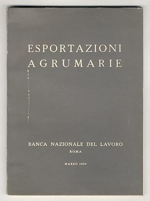 Esportazioni agrumarie.