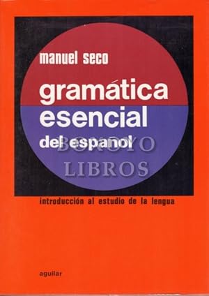 Seller image for Gramtica esencial del espaol for sale by Boxoyo Libros S.L.