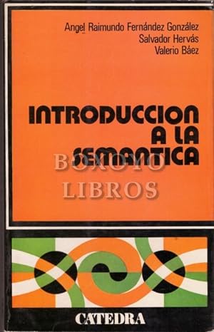 Seller image for Introduccin a la Semntica for sale by Boxoyo Libros S.L.