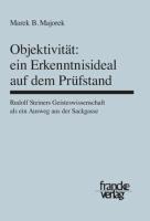 Seller image for Objektivitaet - ein Erkenntnisideal auf dem Prfstand for sale by moluna