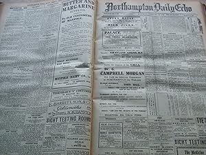 Newspaper Northampton Daily Echo. 1918