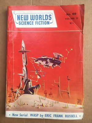 Immagine del venditore per New Worlds Science Fiction Volume 23 No. 69 March 1958 venduto da Raymond Tait