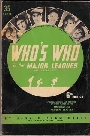 Image du vendeur pour Who's Who in the Major Leagues mis en vente par Archer's Used and Rare Books, Inc.