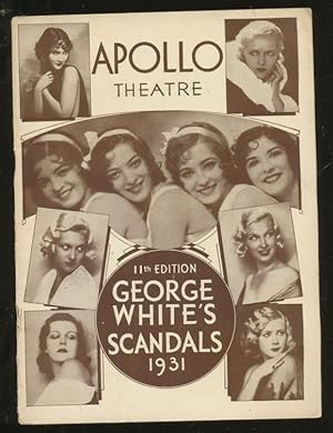 Seller image for 1931 Apollo theater program, George White's Scandals, 11th edition for sale by CorgiPack