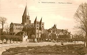 Postkarte Carte Postale 13678743 Paray-le-Monial Basilique et Abbaye Paray-le-Monial