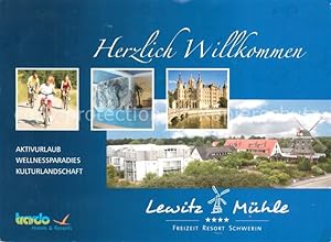 Postkarte Carte Postale 73680833 Schwerin Mecklenburg Freizeit-Resort Lewitz Muehle Schwerin Meck...