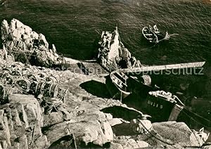 Bild des Verkufers fr Postkarte Carte Postale 13682232 Pointe du Van Crique qui sert d'abri au nord de la Baie des Trpasss P zum Verkauf von Versandhandel Boeger