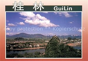 Seller image for Postkarte Carte Postale 73691390 Guilin Folded Brocade Hill Guilin for sale by Versandhandel Boeger