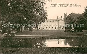 Postkarte Carte Postale 13689363 Asnieres-sur-Oise Baillon Chateau Asnieres-sur-Oise