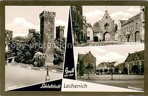 Postkarte Carte Postale 73689957 Lechenich Schloss Marktplatz Herriger Tor Lechenich