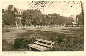 Postkarte Carte Postale 73690049 Wanne-Eickel Bahnhofsanlagen Wanne-Eickel