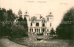 Bild des Verkufers fr Postkarte Carte Postale 13698983 Chagny Saone-et-Loire Chateau Diot Chagny Saone-et-Loire zum Verkauf von Versandhandel Boeger