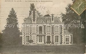 Postkarte Carte Postale 13699566 Auvers Haute-Loire Le Chateau de la Renommiere Auvers Haute-Loire