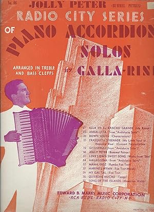 Imagen del vendedor de Jolly Peter (Bummel Petrus) (for accordion) No. 66 a la venta por MyLibraryMarket