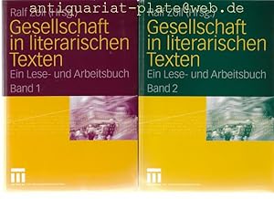 Gesellschaft in literarischen Texten. Ein Lese- und Arbeitsbuch. Zweibändiges Werk. Bd. 1: Raum u...