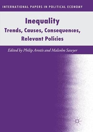 Bild des Verkufers fr Inequality : Trends, Causes, Consequences, Relevant Policies zum Verkauf von AHA-BUCH GmbH