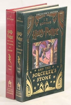 Seller image for Harry Potter and the Sorcerer's Stone; Harry Potter and the Chamber of Secrets for sale by Evening Star Books, ABAA/ILAB