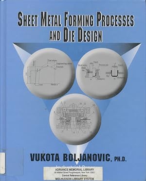 Imagen del vendedor de Sheet Metal Forming Processes and Die Design a la venta por CorgiPack