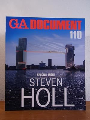 Imagen del vendedor de GA - Global Architecture Document 110. Special Issue: Steven Holl [English - Japanese] a la venta por Antiquariat Weber