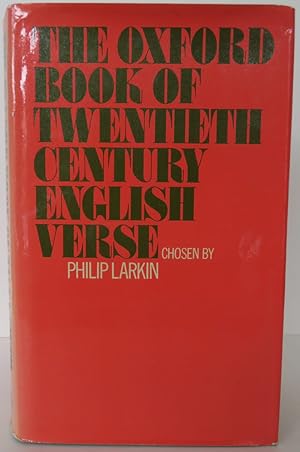 The Oxford Book of Twentieth Century English Verse