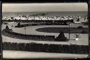 Foto Swinemünde Pommern, Blick zum Strand vom Kurplatz