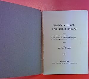 Seller image for Kirchliche Kunst- und Denkmalpflege for sale by biblion2