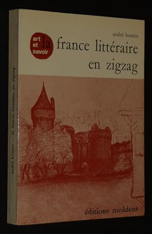 Bild des Verkufers fr La France littraire en zigzag zum Verkauf von Abraxas-libris