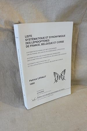 Liste Systématique Et Synonymique Des Lépidoptères De France, Belgique Et Corse