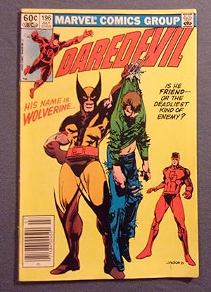 Seller image for Daredevil, Volume 1, Number 196, July 1983 for sale by Book Nook