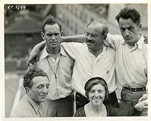 "Tournage du film CAMP-VOLANT (MARKO DER KLOWN)" Max REICHMANN et son équipe de tournage en 1931 ...