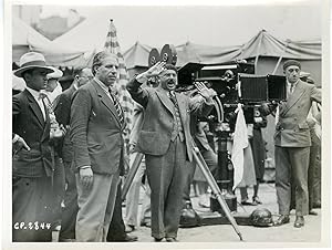 " Tournage du film CAMP-VOLANT (MARKO DER KLOWN)" Max REICHMANN et son équipe de tournage en 1931...