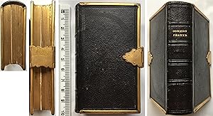Book of Common Prayer LEATHER Pocket Size Copy with Brass