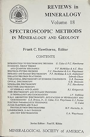 Immagine del venditore per Spectroscopic methods venduto da Acanthophyllum Books