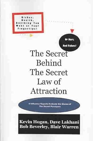 Immagine del venditore per Secret Behind the Secret Law of Attraction venduto da GreatBookPricesUK