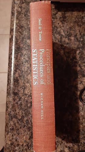 Image du vendeur pour Principles and Procedures of Statistics with Special Reference to the Biological Sciences mis en vente par Darby Jones