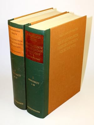 Immagine del venditore per Dahlmann-Waitz. Quellenkunde der Deutschen Geschichte. Bibliographie der Quellen und der Literatur zur Deutschen Geschichte. Band 1: Abschnitt 1 bis 38, Band 2: Abschnitt 39 bis 57. venduto da Antiquariat Gallus / Dr. P. Adelsberger