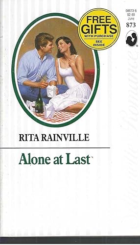 Bild des Verkufers fr Alone At Last (Silhouette Romance) zum Verkauf von Vada's Book Store