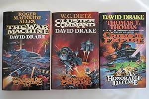Seller image for AN HONORABLE DEFENSE; CLUSTER COMMAND; THE WAR MACHINE (3 SIGNED BOOKS) (Signed by Author) for sale by Sage Rare & Collectible Books, IOBA