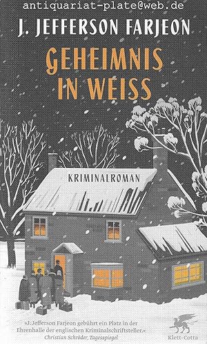Seller image for Geheimnis in Weiss. Eine weihnachtliche Kriminalgeschichte. for sale by Antiquariat-Plate