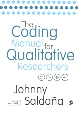 Image du vendeur pour Coding Manual for Qualitative Researchers mis en vente par GreatBookPrices