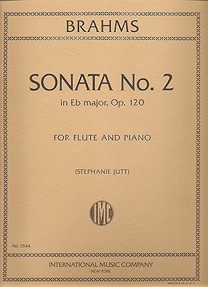 Brahms: Sonata No. 2 in Eb Major, Op. 120, for Flute and Piano