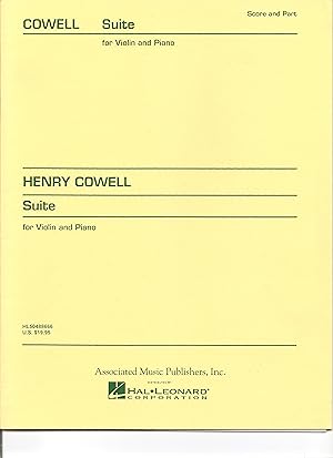 Cowell Suite for Violin and Piano