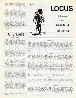 Locus: The Newspaper of the Science Fiction Field #174 (June 3, 1975)