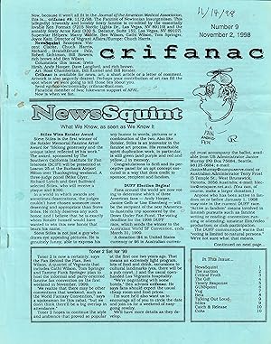 Seller image for Crifanac #9 (November 2, 1998) for sale by Star-Treader Books & Periodicals