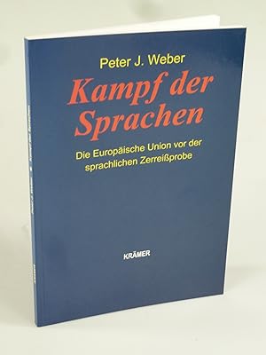 Bild des Verkufers fr Kampf der Sprachen. zum Verkauf von Antiquariat Dorner