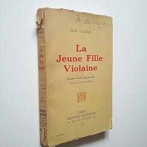 Imagen del vendedor de La Jeune Fille Violaine a la venta por MAUTALOS LIBRERA